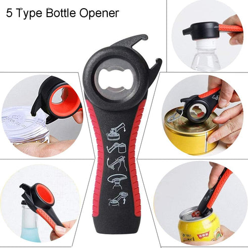 Easy-Twist Jar Opener: Maxracy Effortless Lid Opening for Weak Hands & Arthritis | Versatile Bottle Opener | Jar Openers & Bottle Openers...
