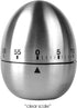 Jayron JR-WG015 Egg Kitchen Timer Stainless Steel Mechanical Rotating Alarm 60 Minutes Count Down Timer for Cooking Learning...