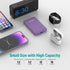 Smallest Portable Charger with Built-in Cables 6000mAh,Ultra Slim Power Bank,Mini High Speed External Battery Packs,Lightweight USB C Phone Charge...