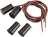 uxcell N.C. Recessed Wired Security Window Door Contact Sensor Alarm Magnetic Reed Switch Brown RC-33 2pcs...