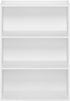 Furinno Pasir 3-Tier Open Shelf Bookcase, Plain White...