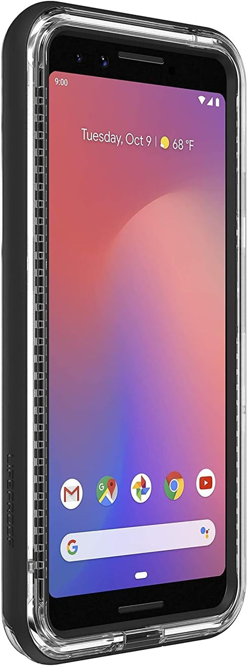 LifeProof Next Series Case for Google Pixel 3 (ONLY - NOT 3A) Non-Retail Packaging - Black Crystal...