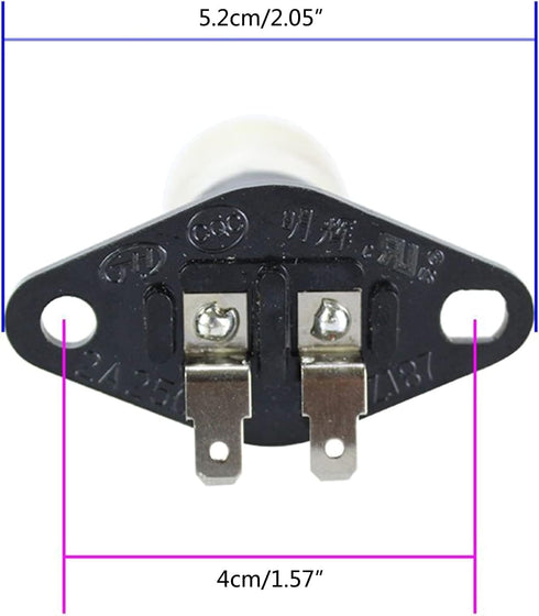 Small Microwave Oven All-in-one Led Bulbs with 2-Pin Base 230V 20W High Temp Appliance Lighting Bulb Parts and Accessories for Old Microwave Oven ...