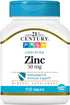 21st Century Zinc 50 Mg (Chelated) Tablets, 110 Count (Pack of 1)...