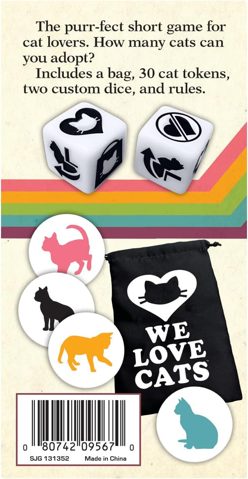 We Love Cats by SJG, Party Board Game...