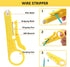 Delgada RJ45 Ethernet Crimping Tool kit,4in1 Professional Cutter Stripper Network Crimper for RJ-11,6P/RJ-12,8P/RJ-45 Crimp,with 20pcs Cat5 Cat5e ...