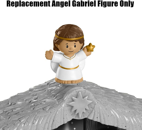 Replacement Part for Fisher-Price Little-People Christmas Nativity Playset - HPP89 ~ Replacement Angel Gabriel Figure...