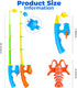 Max Fun Magnetic Fishing Water Toys for Kids Ages 3-5 with Magnet Pole Rod Net, Plastic Floating Fish for Toddler Outdoor Toys, Summer Toys, Bath ...