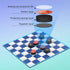 2 in 1 Checkers Sets Travel Toys Magnetic Travel Games Foam Checker Pieces Young Kids Family Board Game (Checkers&Tic-Tac-Toe)...