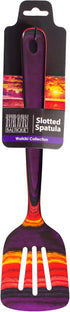 Baltique Waikiki Collection 12-1/2" Wooden Slotted Spatula, Safe for Nonstick...
