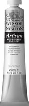 Winsor & Newton Artisan Water Mixable Oil Colour, 6.75-oz (200ml), Titanium White...