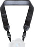 USA Gear TrueSHOT Neck Strap Neoprene Camera Straps - Padded Camera Strap, Pockets, and Quick Release Buckles - Compatible with Canon, Nikon, Sony...