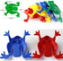 10 Pcs Multicolor ABS Jumping Frog , Frog Action Colorful Bounce Fidget , Creative Stress Reliever Educational ,Small in Size and Light in Weight,...