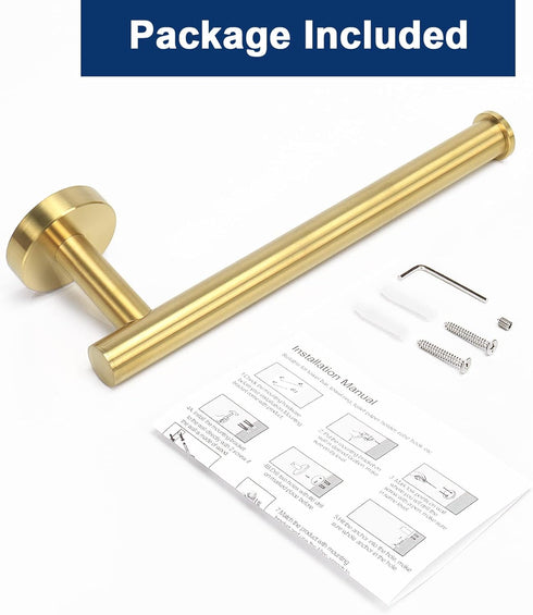 NearMoon Hand Towel Holder/Towel Ring, Thicken Stainless Steel Hand Towel Bar for Bathroom, Rustproof Wall Mounted Towel Rack, Contemporary Style ...