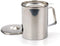 RSVPInternational Endurance Stainless Steel Fryer's Friend Pot Can, 6 Cup | For Cooking Oil, Fats, Olive Oils, Coconut Oil & More | Includes Mesh ...