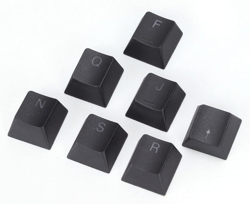 PBT Keycaps, 108 Keys P9 Mechanical Keyboard Key Backlit Key Character Translucent Key DIY Keycaps,for 61/64/87/104/108 Key Mechanical Keyboards(B...