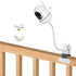 Baby Monitor Mount Compatible with HelloBaby HB6550/HB65/HB66/HB248,ANMEATE SM935E Baby Monitor Camera 15.7 inches Flexible Clip Clamp Mount Long ...