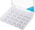 Eoehro 25 Pcs Bobbins for Sewing Machine, Sa156 Bobbins, Bobbins Class 15, Sewing Accessories, Plastic Bobbin with Case(1 Box)...