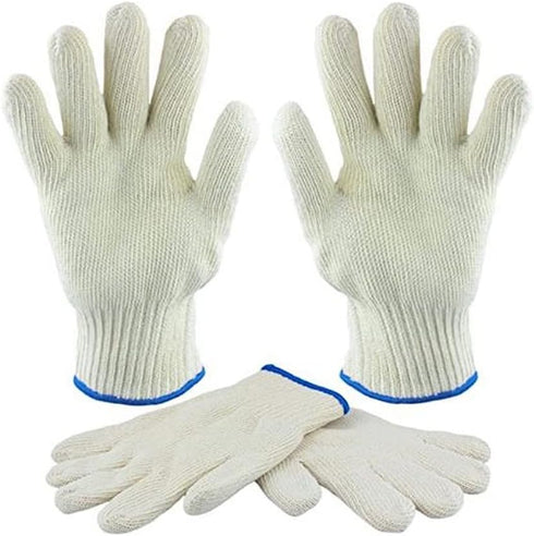 Extreme Heat Resistant Cooking Gloves, Grilling Gloves, Thickened Heat Resistant Gloves for Cooking, Grilling, Frying, Baking, Indoor/Outdoor Acce...