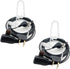 Walkie Talkies Earpieces(2 Packs) with Mic 2 Pin Covert Air Acoustic Tube Headset for Baofeng UV-5R BF-888S BF-F8HP Retevis H-777 Kenwood Pxton Pu...