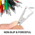 40 PCS Alligator Clips Electrical, 5-Color 21.5inch Test Leads with Alligator Clips, Stamping Jumper Wires for Electrical Testing, Circuit Connect...