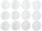 12 Buttons to Design 2.5" Diameter Clear, Pop & Place Your Insert, Pin Back on Clothes, Hats, Bags, for Kids & Adults, Athlete and Events Support,...