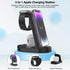3 in 1 Charging Station, 25W Fast Charger Station Stand for iPhone 14/13/12/11/Pro/Max and Apple Watch,Charging Stand Dock for AirPods,Charger Mul...