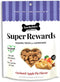 Three Dog Bakery Soft and Chewy Super Rewards with Superfoods Dog Treats, Low Calorie Dog Training Treats for Dogs, Orchard Apple Pie Flavor, 5 Ou...