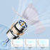 Mini Desk Fan, 3-IN-1 Portable Misting Fan, Necklace Hand Fan with Colorful LED, Small Handheld Fan Foldable, Quiet, Lanyard, Personal Fan for Wom...