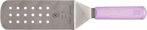 Mercer Culinary Millennia Perforated Turner/Spatula, 8 Inch x 3 Inch Blade, Purple Handle...
