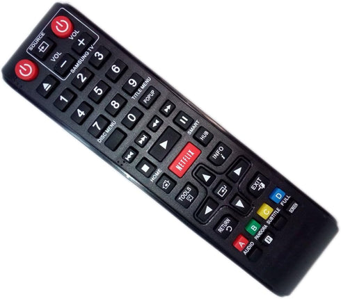 Replaced Remote Control Compatible for Samsung BD-EM59/ZA BDE5700/ZA BD-ES6000 BDE6500/ZA BDFM59C BD Blu-Ray DVD Disc Player...