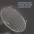Round Steaming Rack with Legs Cooling and Baking Barbecue Rack Dia 8.9" 304 Stainless Steel Straight Wire for Air Fryer Instant Pot Pressure Cooke...