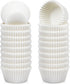 Caperci 500 Count Mini Cupcake Liners White Muffin Liners Greaseproof No Smell Small Cupcake Wrappers Baking Cups...