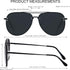 ANDWOOD Oversized Aviator Sunglasses for Women Men Big Large Rimless Metal Frame with Spring Hinges...