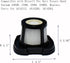 Vacuum Filter Replacement for Bissell 2284W, 2390, 2389, 2390A, Replace Parts for 1614212, 1614203, 1614204,4 Mesh Filters and 4 Foam Filters...