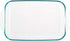 Pyrex Basics 2 Quart Glass Oblong Baking Dish, Clear 11.1 in. x 7.1 in. x 1.7 in....