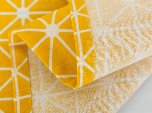 Mvchifay Microwave Oven Cover Dustproof Cotton Machine Protector Decorative Kitchen Appliance Cover with Side Storage Pockets 11.8x35.4inches (Yel...