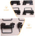Luggage Rack Accessories Tools Car Automotive U Brackets Roof Rack Mounting Brackets Roof Rack Clamps Mounting Fitting Lock Nuts Roof Luggage Acce...