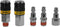 Dewalt DXCM036-0208 5-Piece 1/4 in. NPT Industrial Coupler and Plug Kit...