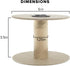 Sturdy 3.5 Inch Cardboard Spool – Spool Kit – for Craft Rope, Cord, Thread, Wire, and Chain (3 Pack)...