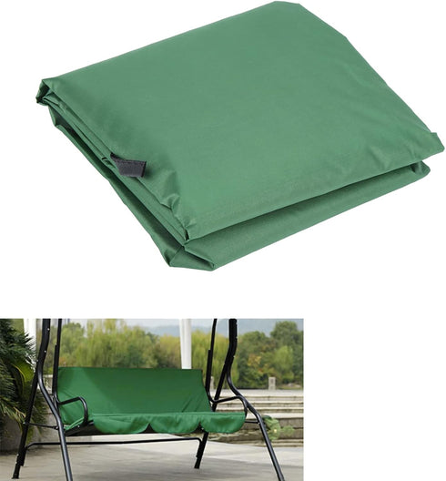 Outdoor Dwing Vover,Patio Swing Cushion,Swing Cushions 3 Seater Replacement,Patio Swing Cover,Waterproof Polyester Taffeta Threeseater Swing Chair...