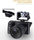 UURig Vlog Selfie Flip Screen for Mirrorless Camera for Sony A7R3 A7III A7II A6000/A6300/A6500 Cold Shoe Bracket Microphone Mount for Fujifilm XT3...