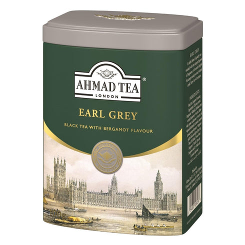 Ahmad Tea Caddy Gift Tin, English Scene, Earl Grey, 100 Gram...