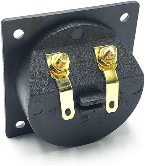 2 Way Speaker Box Terminal Binding Post Cup DIY Home Car Stereo Screw Cup Connectors Subwoofer Plugs...