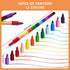 30 Pcs Stackable Crayons, Stacking Crayons Bulk, Rainbow Party Favors Mini Crayon Packs, Kids Colorful Buildable Crayon for Children Toddlers Draw...