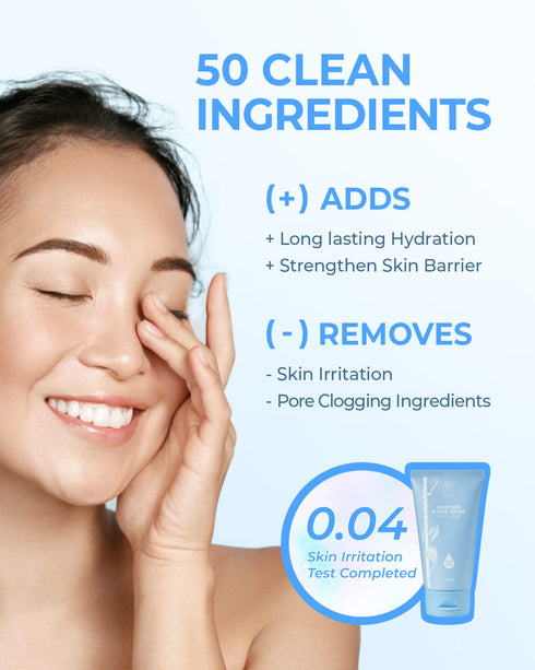 S-Cool Hydrating Facial Cream 3.53Oz (100g) Birch Juice Intensive Repairing Daily Moisturizing Korean Face Skincare for Sensitive Skin...