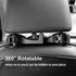 2 Pack 360° Rotation Car Headrest Hook with Phone Holder, Backseat Car Organizer, 2 in 1 Car Vehicle Back Seat Headrest Mobile Phone Holder Hanger...