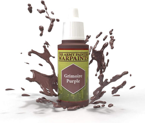 The Army Painter Grimoire Purple Warpaint - Acrylic Non-Toxic Heavily Pigmented Water Based Paint for Tabletop Roleplaying, Boardgames, and Wargam...