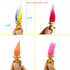 Lucky Mini Troll Dolls PVC Vintage Action Figures Cake Toppers Chromatic Adorable Cute Little Guys Collection, School Project, Arts Crafts, Party ...