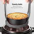 Pressure Cooker Sling, Silicone Bakeware Sling for 3Qt Instant Pot, Multi-function Cooker Anti-scalding Bakeware Lifter Steamer Rack, BPA-Free Sil...